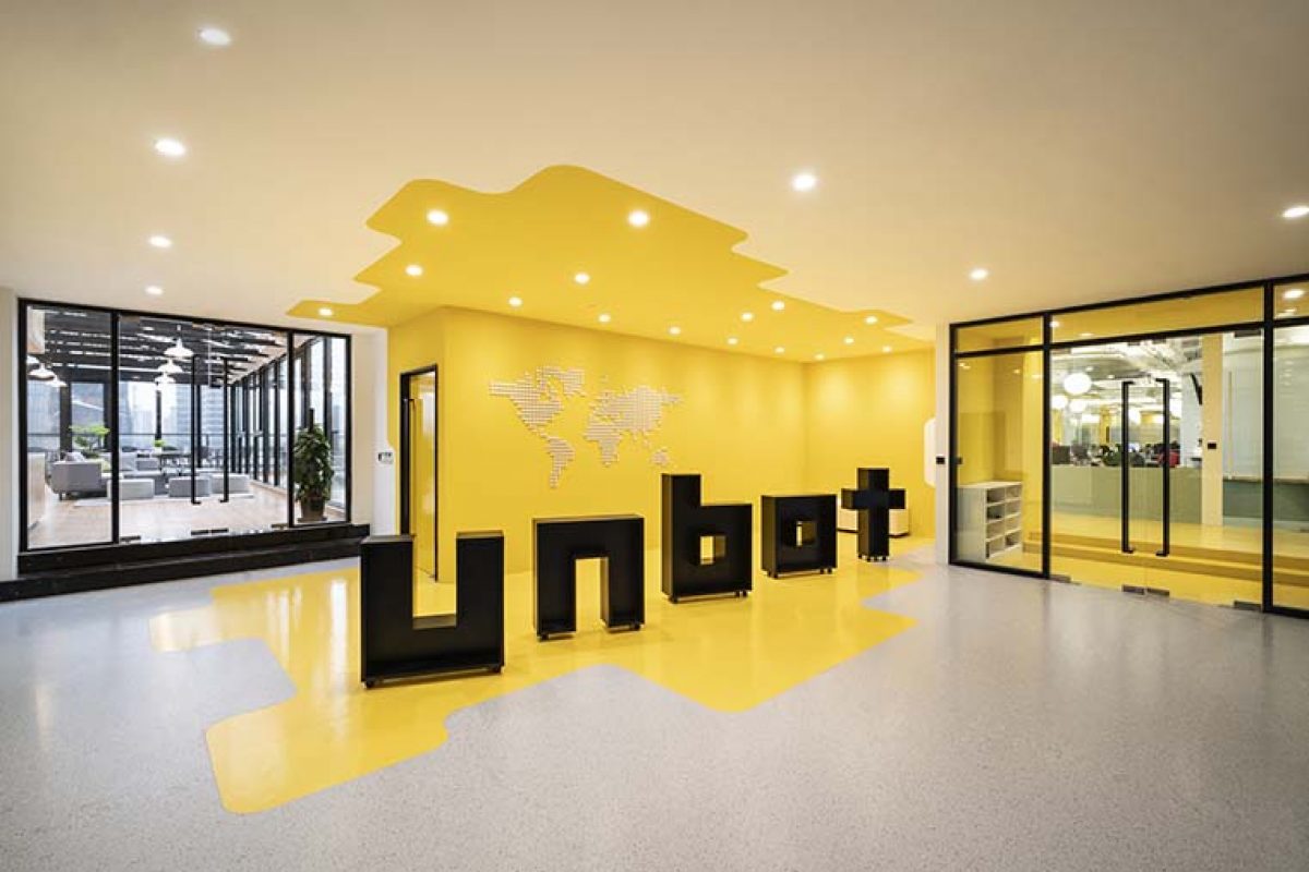 The new offices of Unbot Inc. by Prism Design, a space open to creativity and freedom