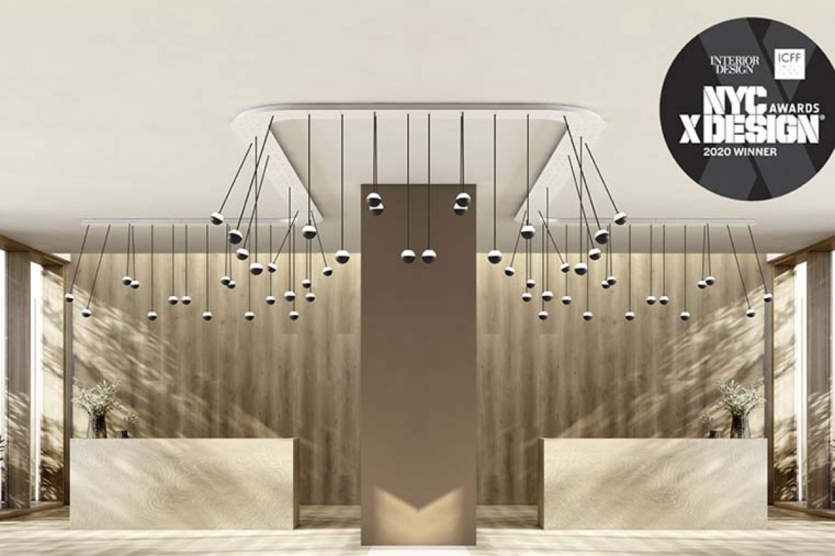estudi{H}ac and Estiluz are recognized at the NYCxDESIGN AWARDS for Alfi lighting system