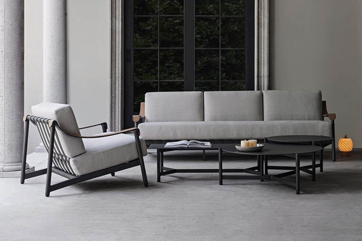 Ramn Esteve designed for Danao Living an outdoor collection inspired by the classic Mid-Century Modern armchairs