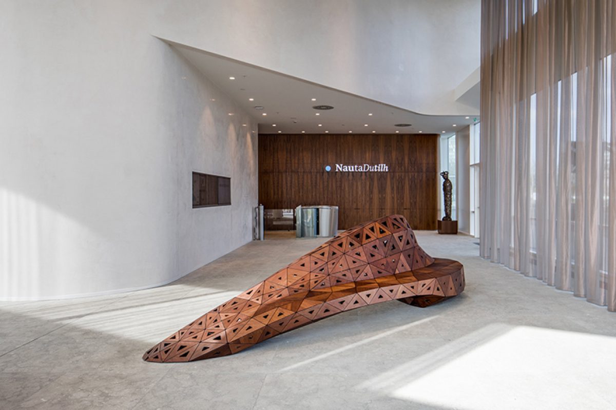 Casper Schwarz Architects designed the new NautaDutilh headquarters in Amsterdam...