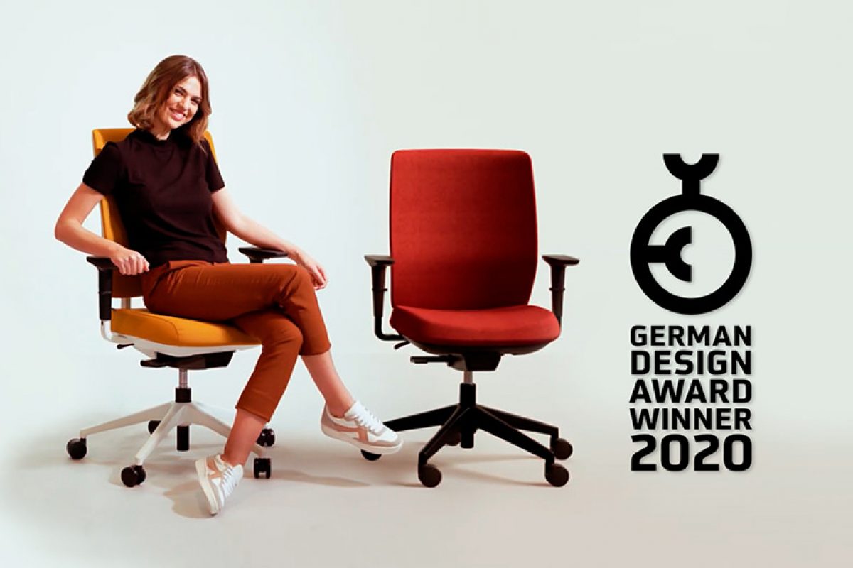 German Design Award 2020 grants an Excellent Product Design in Office Furniture to the TRIM chair by Actiu