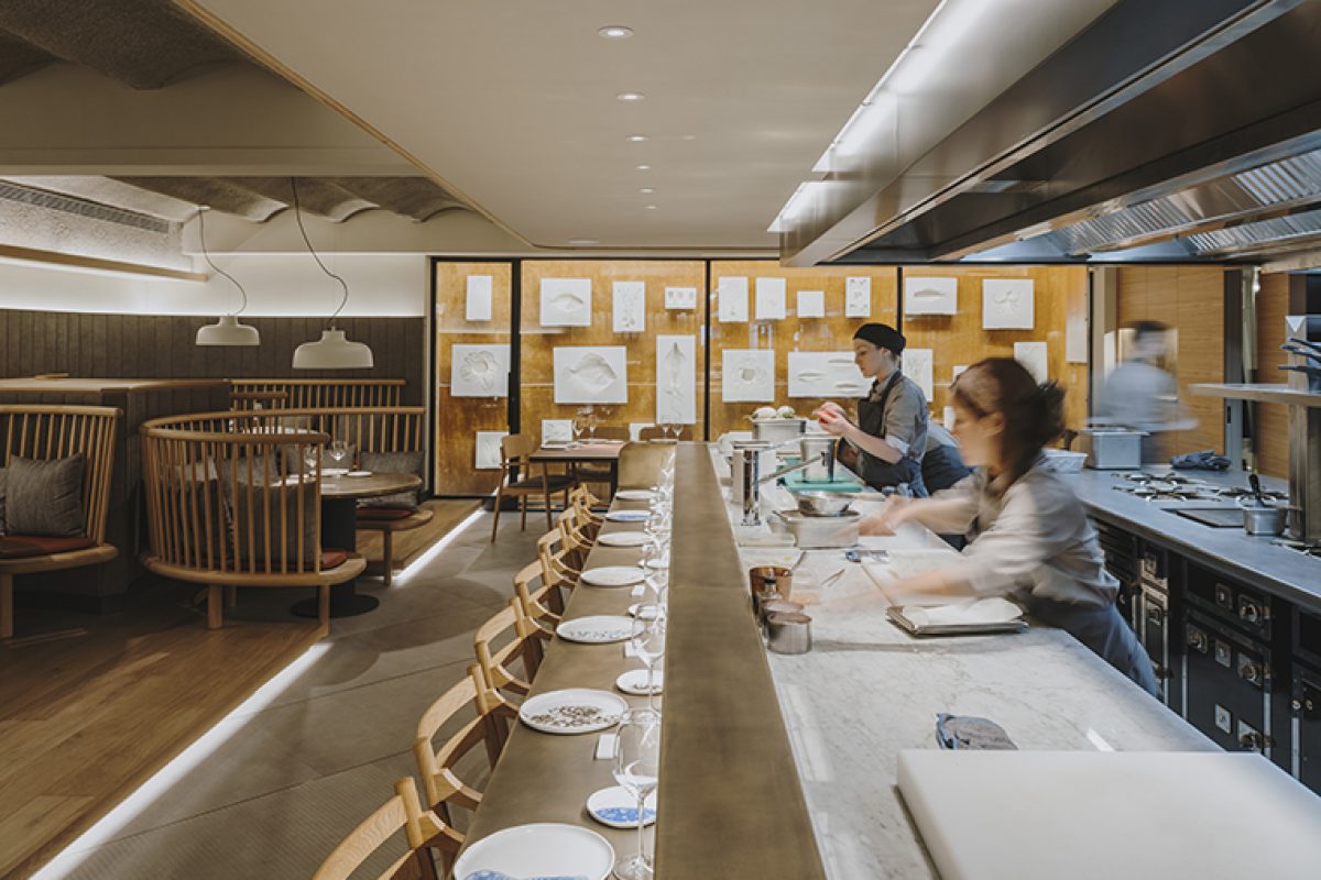 Lagranja designs Pur, the new restaurant of Nandu Jubany chef in Barcelona where the Art of Cooking takes Centre Stage