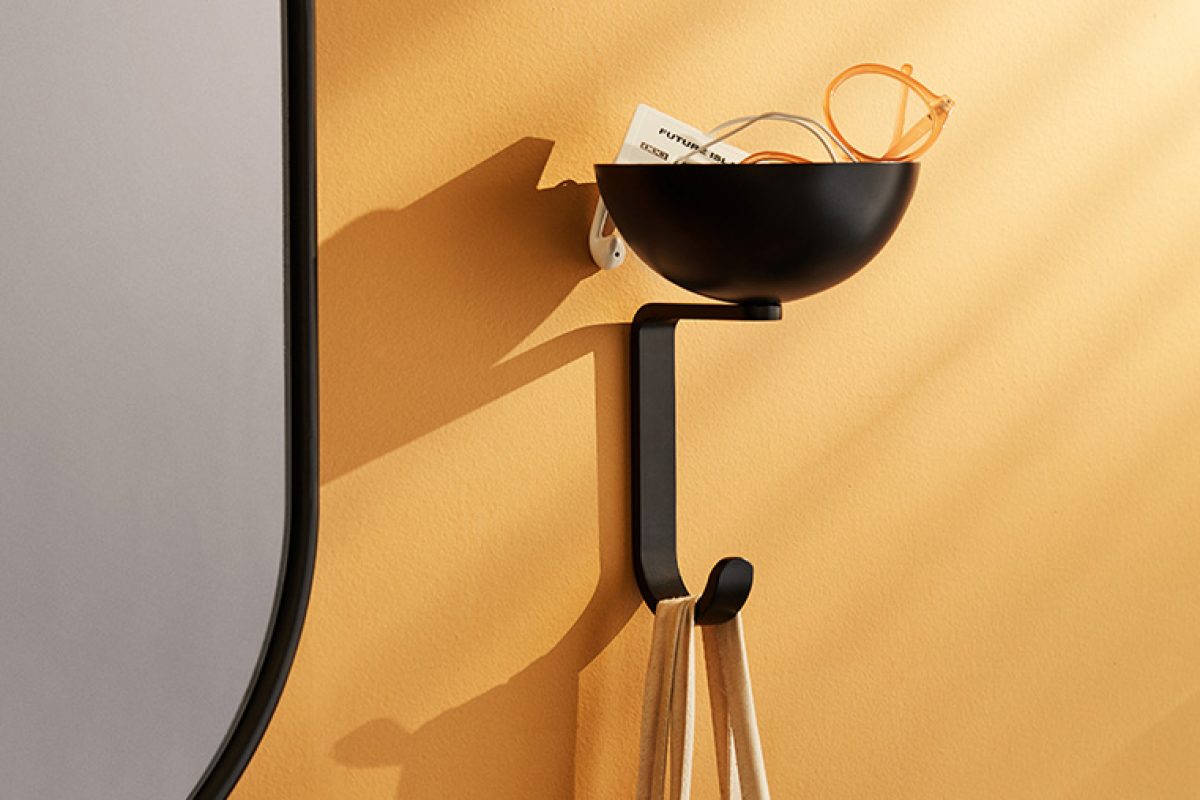Nest wall hook by Stine Aas for Northern. The importance and functionality of small accessories in home