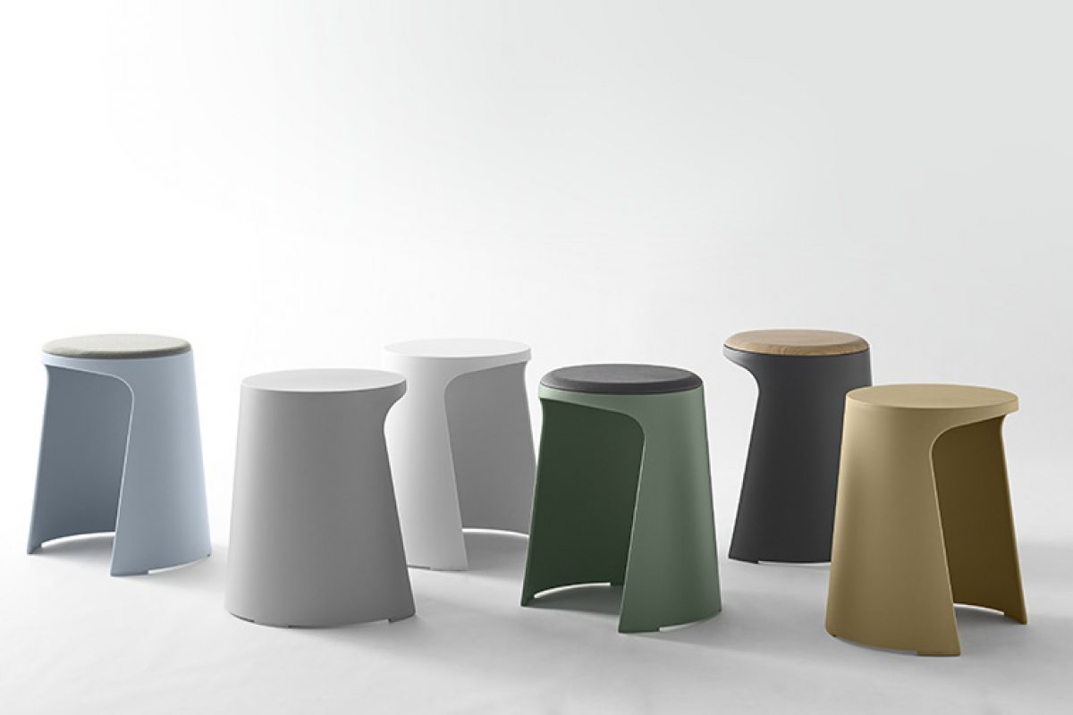The versatility, functionality and personality of Handy, the stool designed by ARUP for Sellex