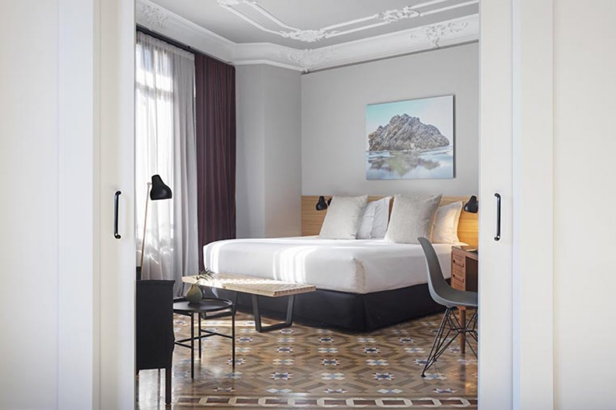 Borrell Jover studio signed the refurbishment project of the Hotel Alexandra Barcelona rooms