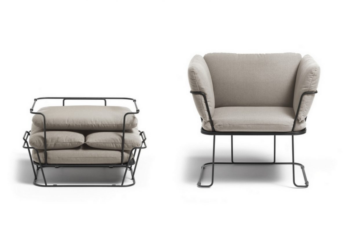 Merano lounge chair by Raffaella Mangiarotti & Ilkka Suppanen: fourth Good Design Award for B-LINE in 2017
