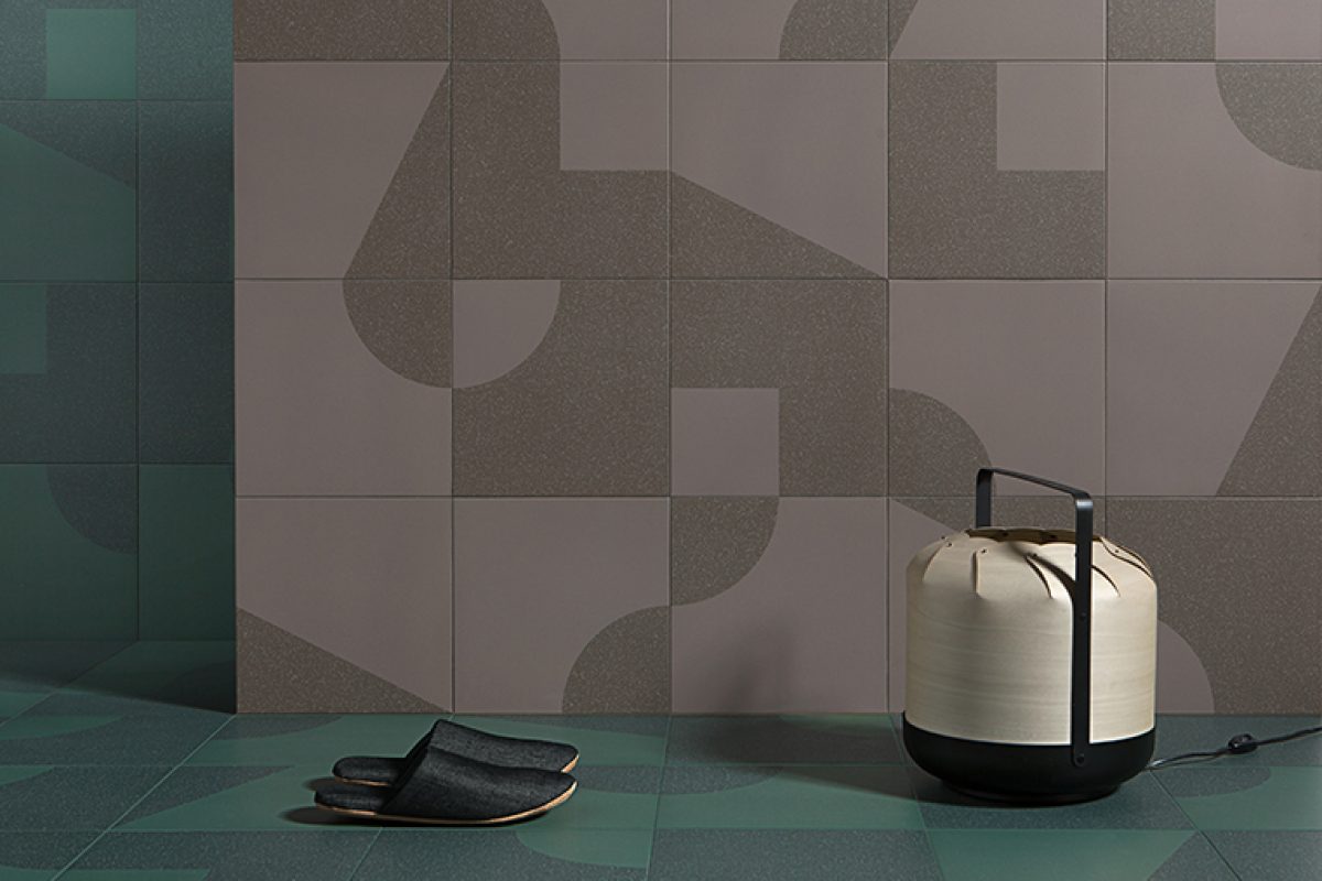 Yonoh designed Jasper for Harmony. The perfect porcelain combination of textures and geometric shapes
