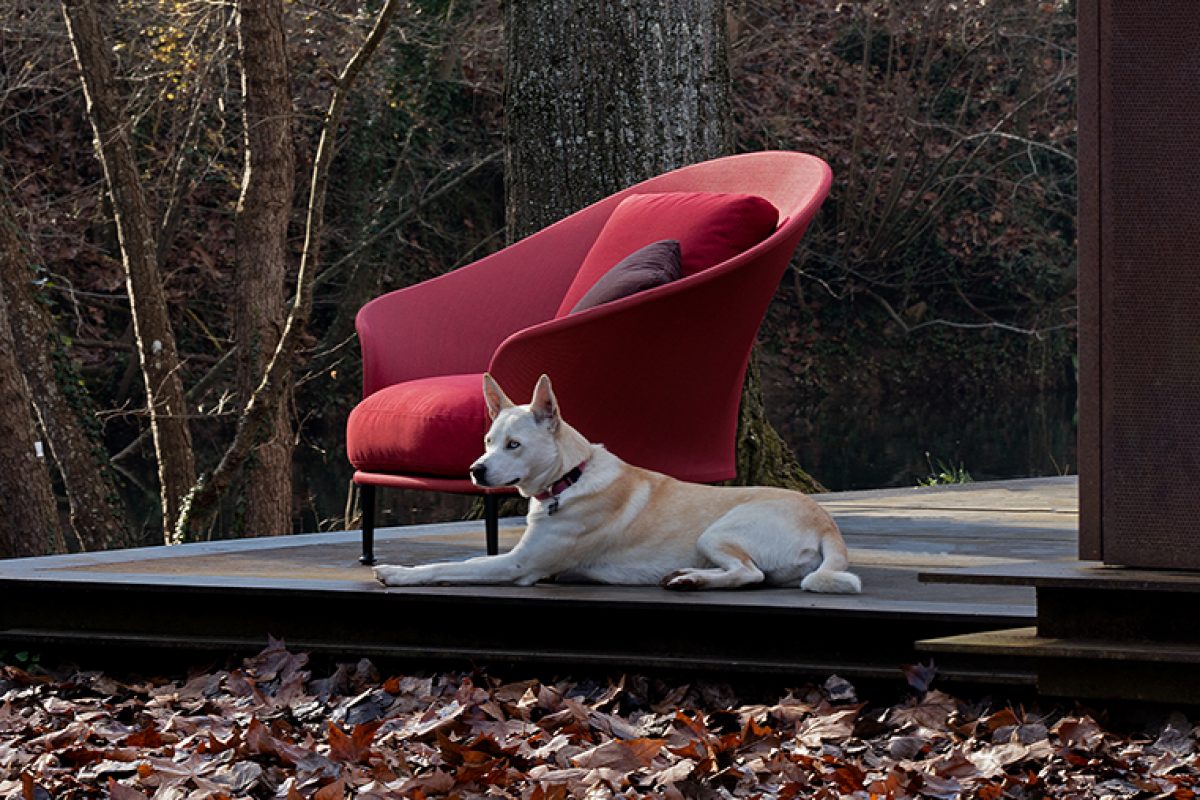 Ludovica + Roberto Palomba designed Liz, the new outdoor collection of Expormim inspired by the flair of the 50's