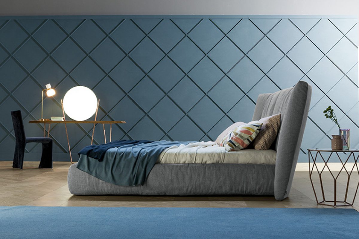 The new Bonaldo's beds designed by Mauro Lipparini. Visually stunning, elegant and comfortable