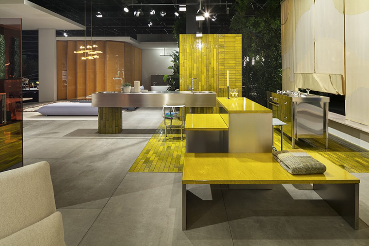 Studio Truly Truly displayed a open-plan home, elegant and ease in Das Haus of imm cologne 2019