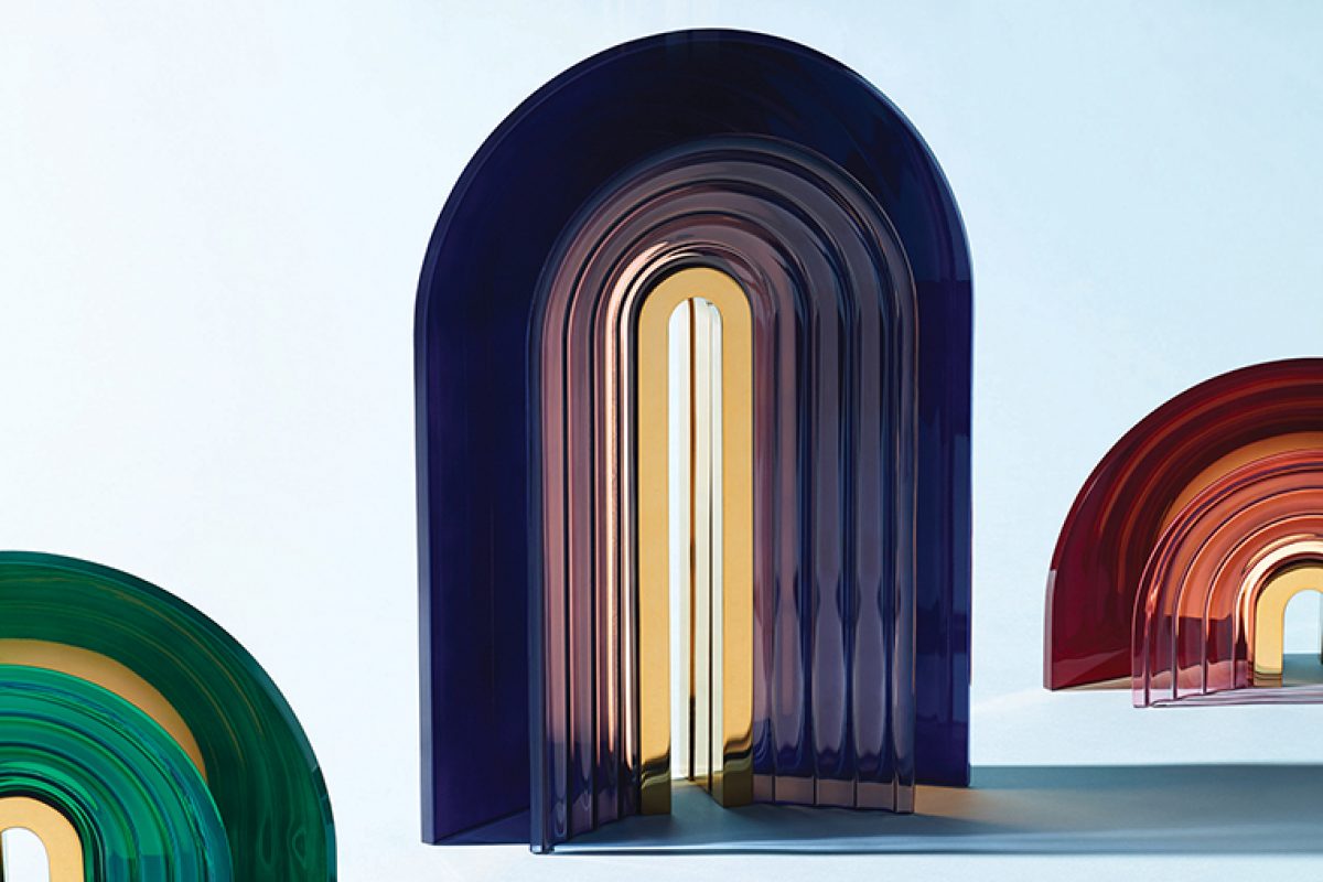 Chromo Lamp by Mut Design Lifts Spirits with Chromotherapy. Now available in Wallpaper* Store