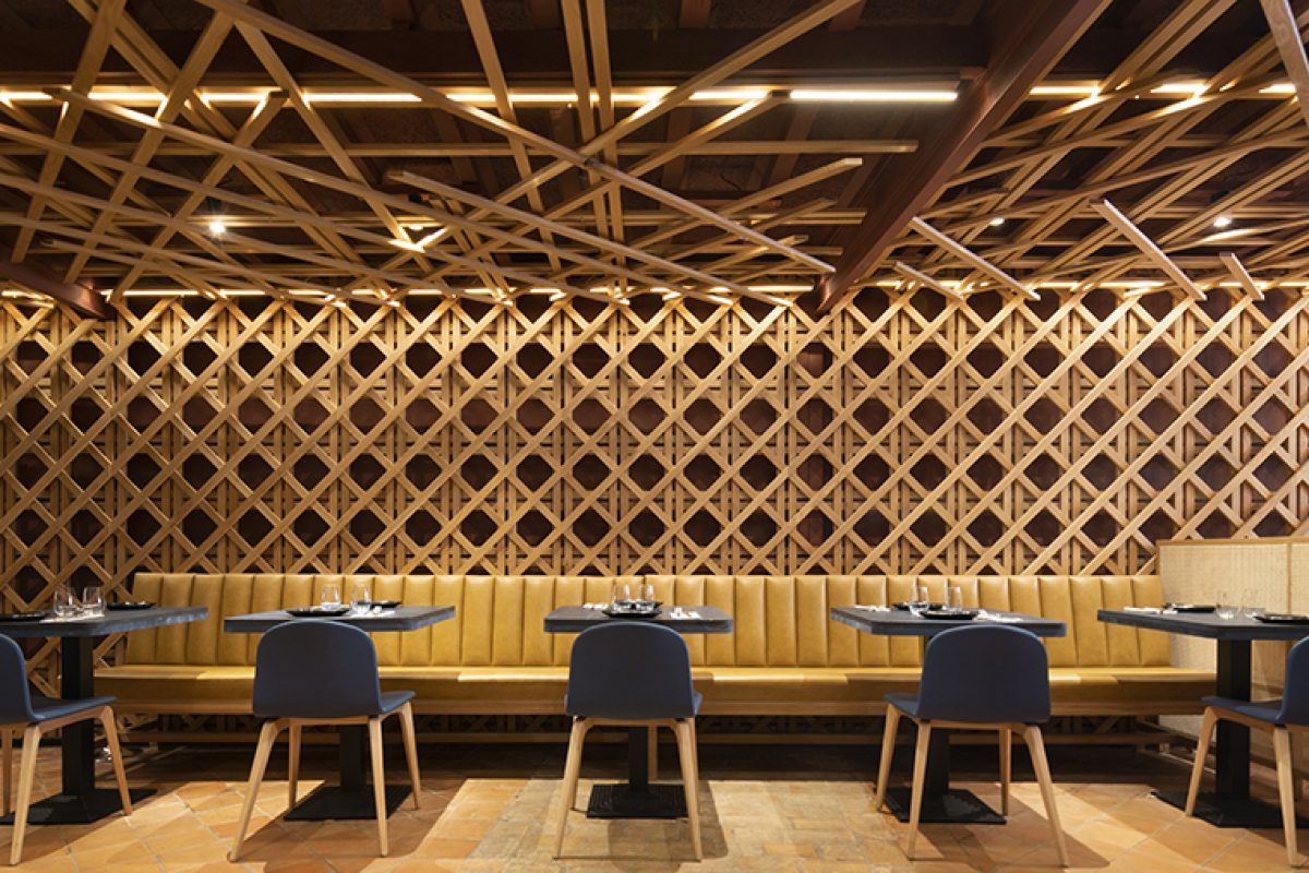 El Equipo Creativo designed the Forn de Sant Joan restaurant in an old Majorcan bakery of the 19th century