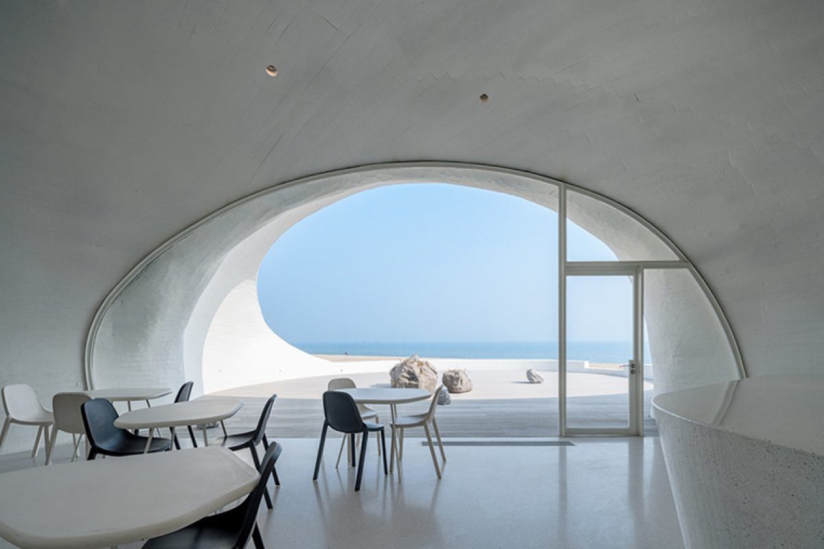 The UCCA Dune Art Museum by OPEN Architecture wins the 2019 AZ Awards for its unique relationship between interior and...