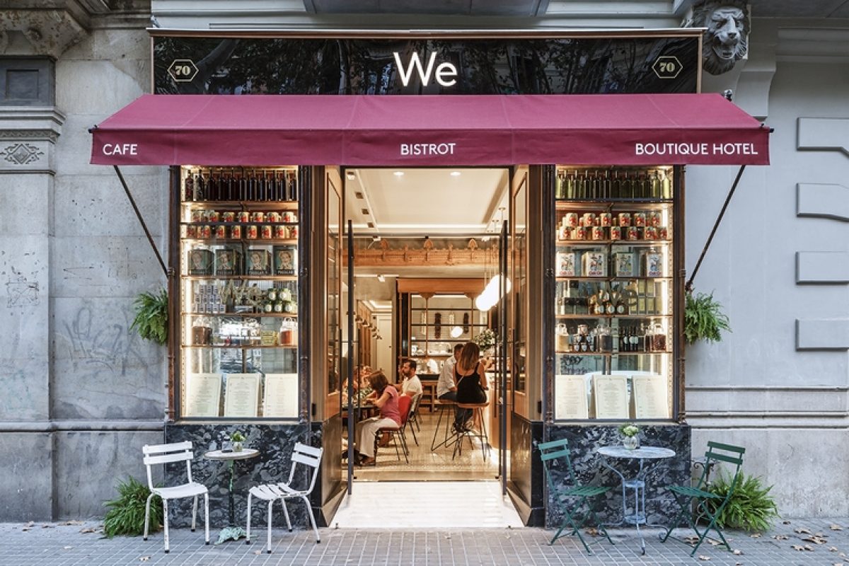 We Bistrot, the new vintage restaurant in the heart of Barcelona where not lacking in detail