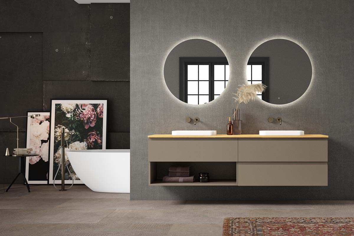 Play by Decosan, bathroom furniture with a standardised modular concept