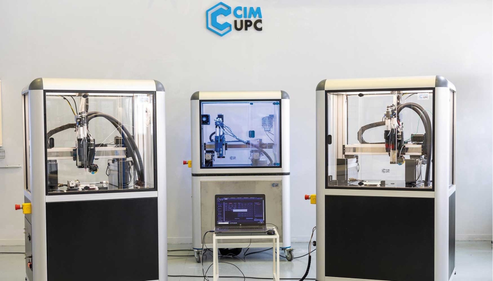 El UPC presenta PowerDIW, su nueva impresora 3D experimental con tecnología DIW - Impresión 3D Fabricación aditiva