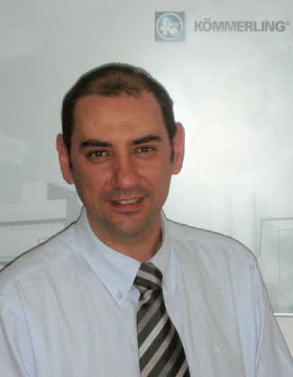 El jefe de marketing de profine Iberia, Javier Bermejo