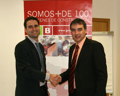 Javier Barange (Director General de Valsec) y Jos Dur (Director General del Grupo BdB)