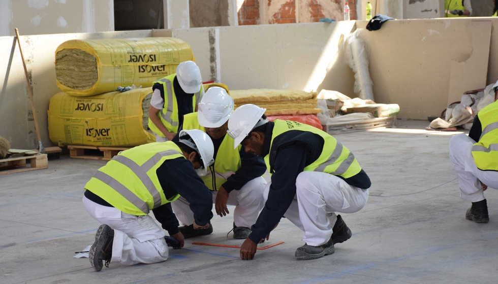 Trabajadores del sector de la construccin. Foto: Fundacin Laboral de la Construccin