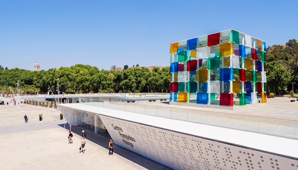 El Centre Pompidou de Mlaga, ejemplo de vanguardia arquitectnica en Mlaga