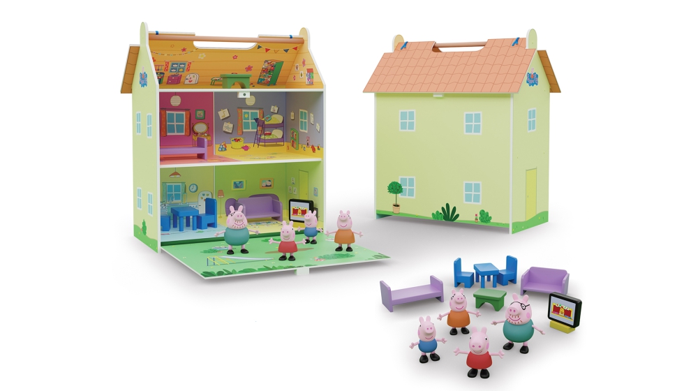 La casita de madera de Peppa Pig La casita de madera de Peppa Pig