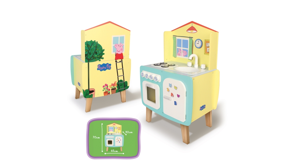La cocina de madera de Peppa Pig La cocina de madera de Peppa Pig