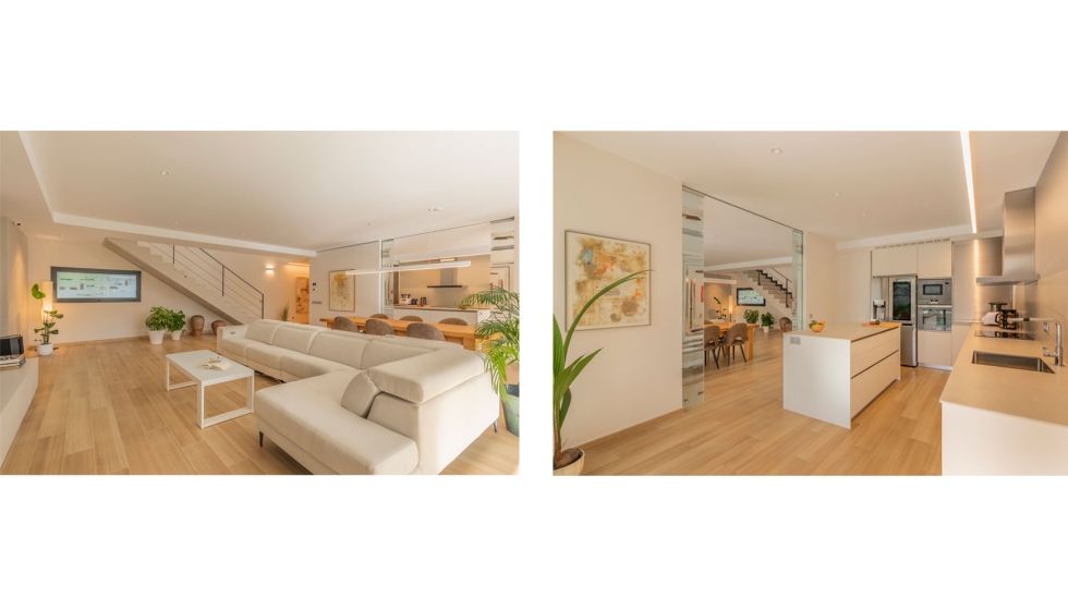 Esta casa consta de dos plantas en las que la luz natural es uno de los aspectos que m�s se ha trabajado en su dise�o...