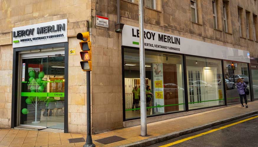 Nueva tienda Leroy Merlin Puertas, Ventanas y Armarios en Gijn