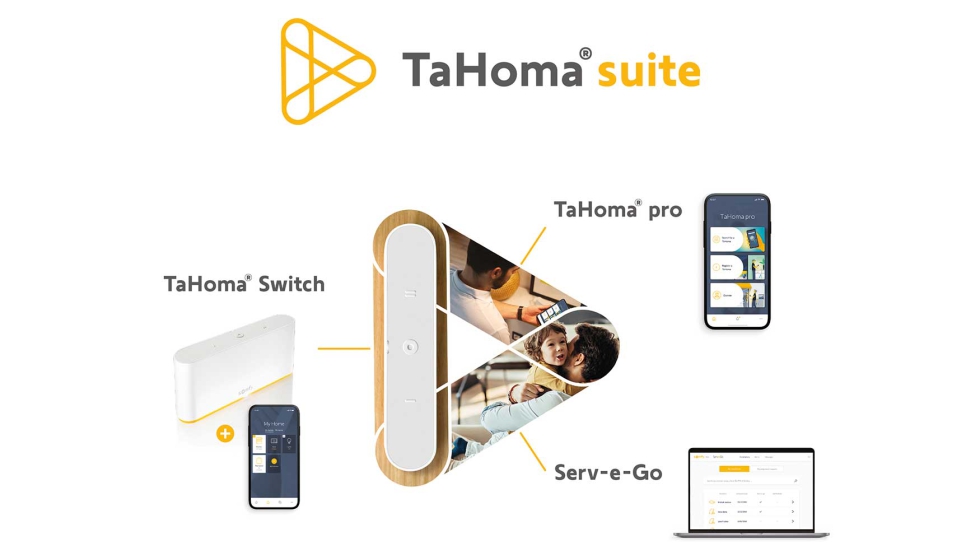 TaHoma Switch, TaHoma pro y Serv-e-Go conforman las tres grandes novedades de Somfy en Veteco