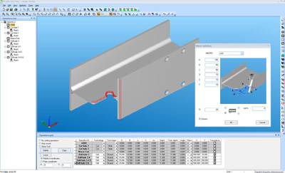 Lantek Flex3d is composed by a total of 8 modules specific to carry out tasks of folding and deployed and work with pipes or profiles...