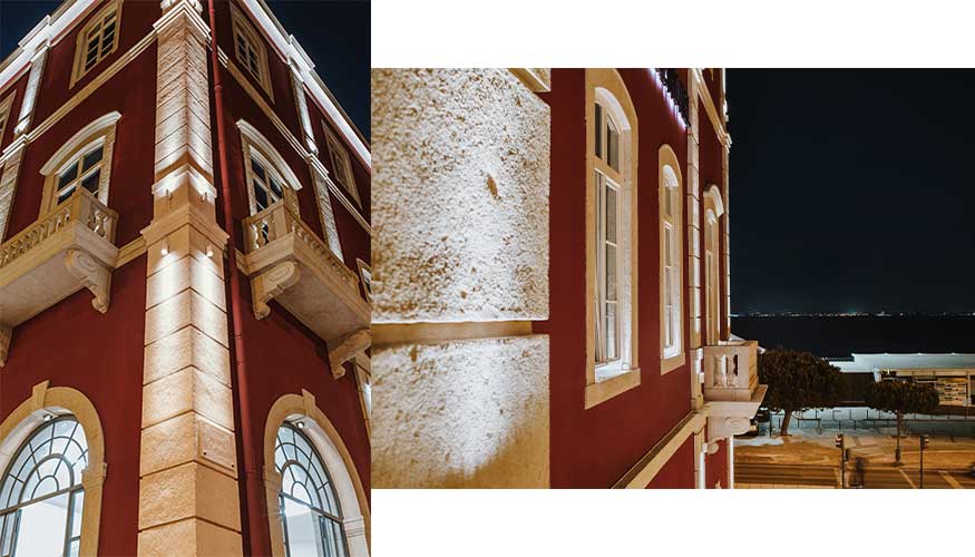 El proyecto contempla la preservaci�n de las suaves l�neas de este edificio...