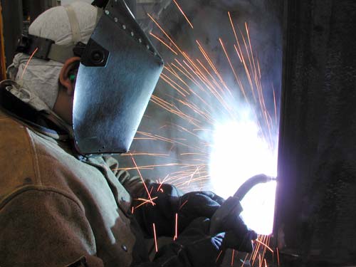 protect eyes from welding sparks