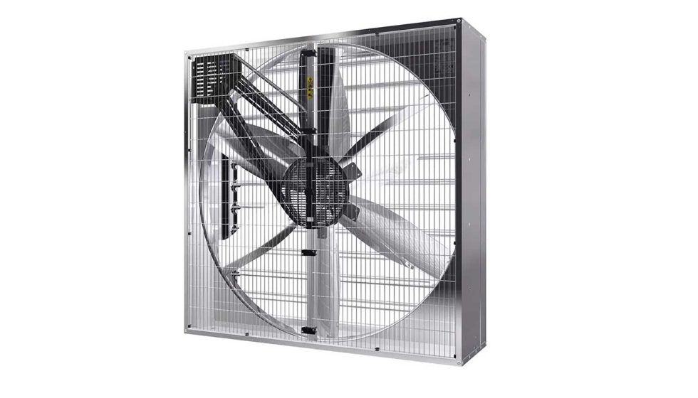 Extractor de aire EWS especficamente diseado para una alta capacidad de flujo de aire