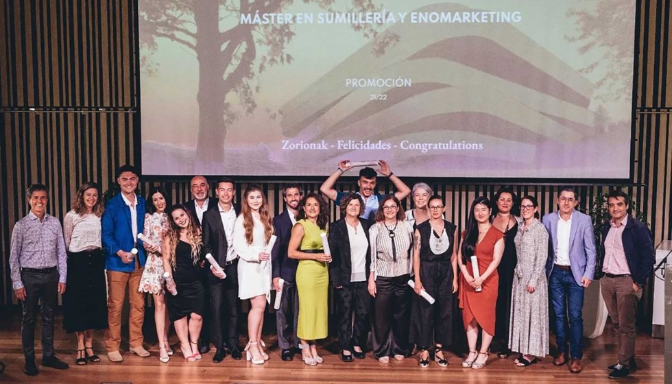 Graduacin del Master de Sumillera y Enomarketing de Basque Culinary Center