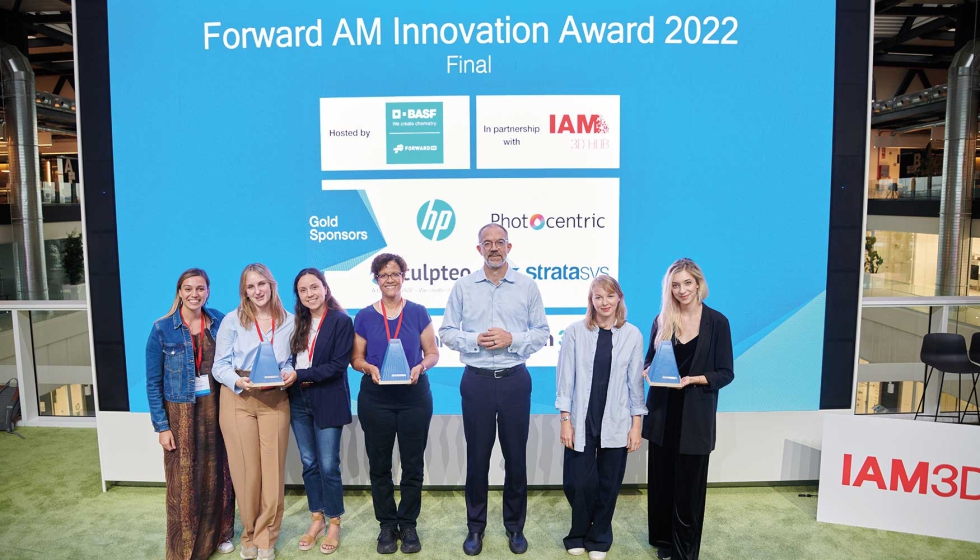 Ganadores del los Forward AM Innovation Award