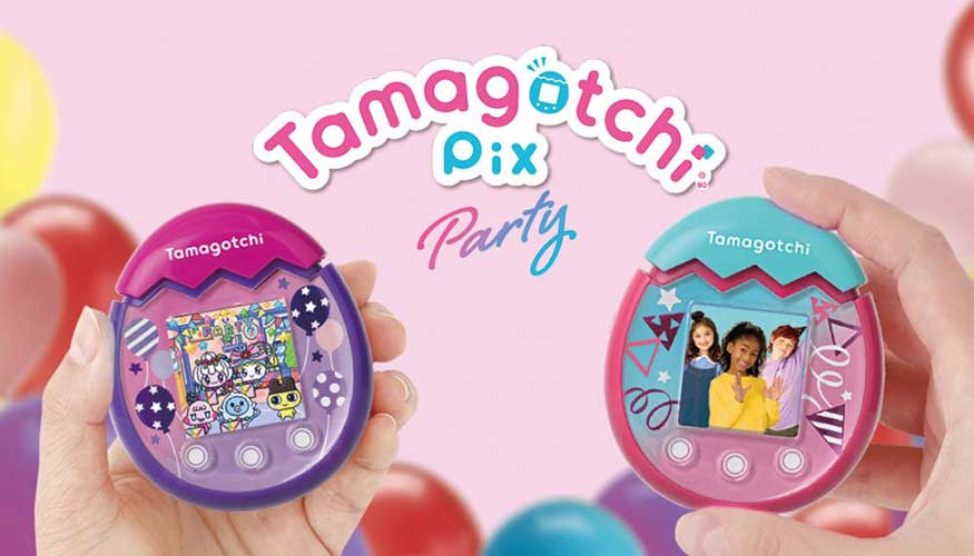 Tamagotchi Bandai Pix Party: el más completo con nuevos juegos