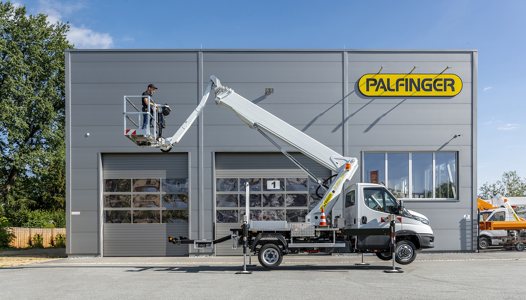 Los primeros prototipos de las plataformas libres de emisiones P 280 CK y P 250 BK sern presentados en Bauma 2022