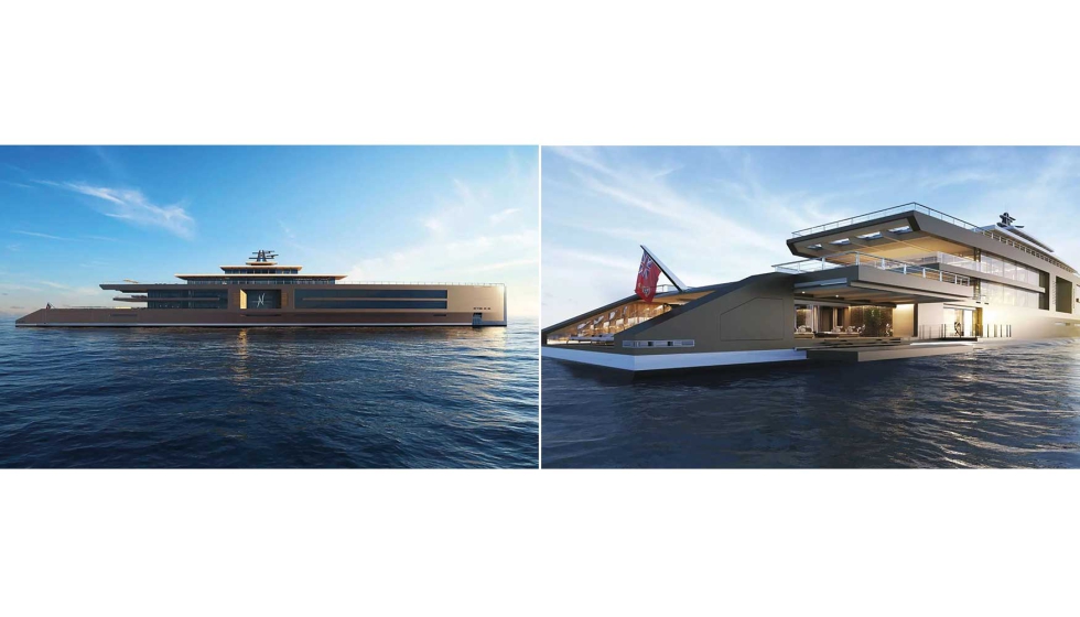 Nature, el superyate de 120 metros de eslora diseado por Sinot Yacht Architecture & Design