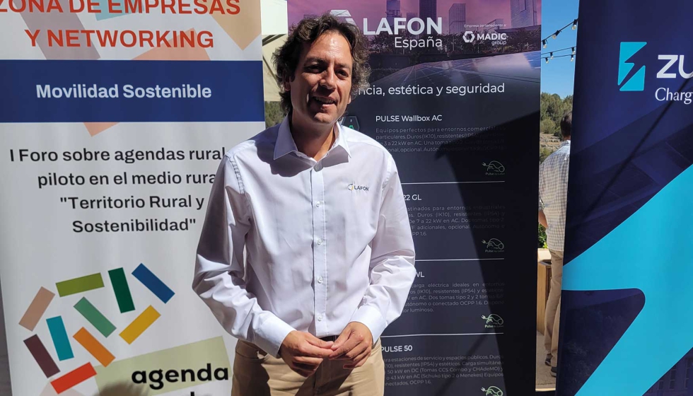 Jorge Jimnez, jefe de Proyecto de Movilidad Elctrica de Lafon Espaa