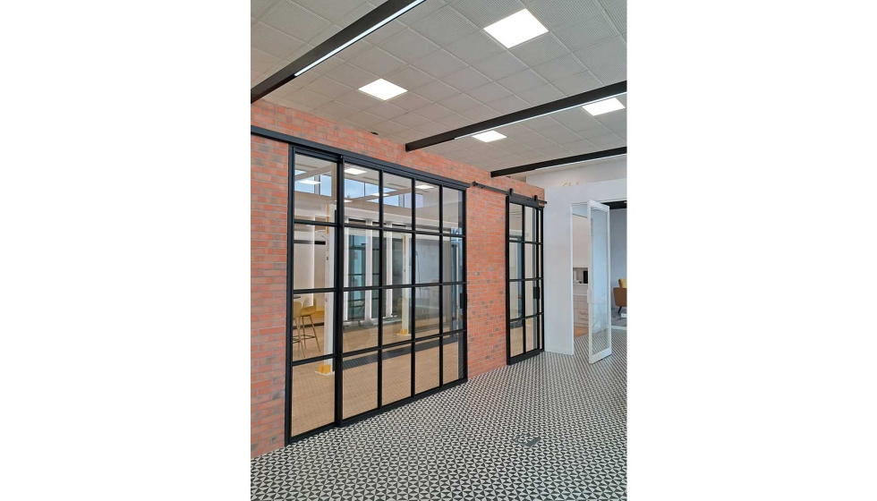 Serie Ida Doors, de Centroalum, lnea de decoracin interior en aluminio
