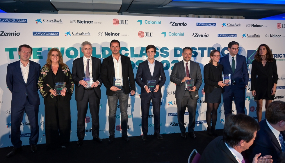Greystar, TPG, Servihabitat, Mlaga y Brickbro se alzan con los The World Class District Awards 2022