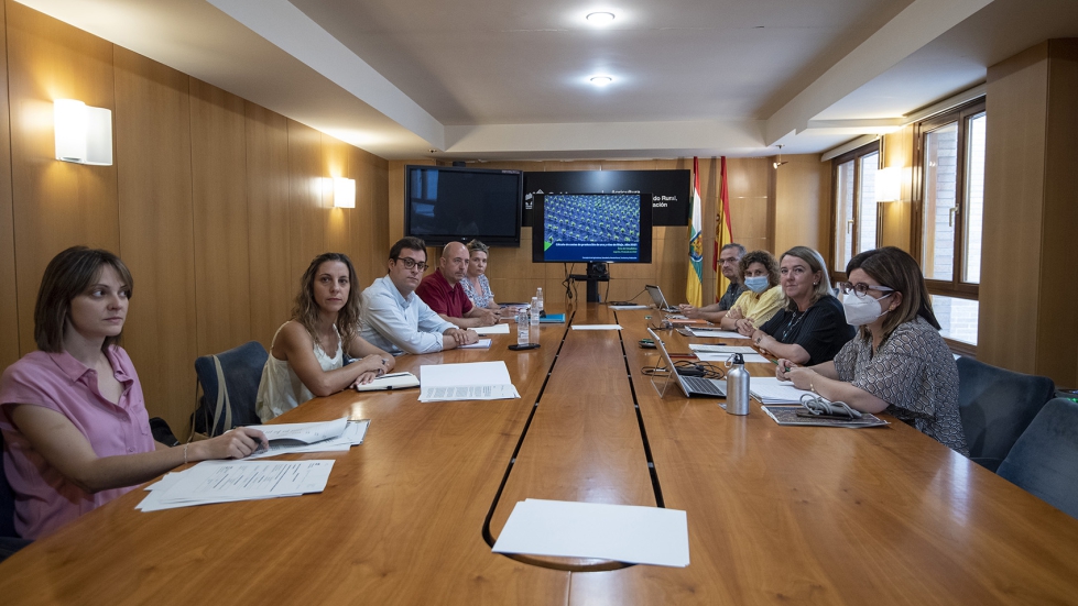 Reunin de los miembros del Observatorio de Precios Agrarios del Gobierno de La Rioja