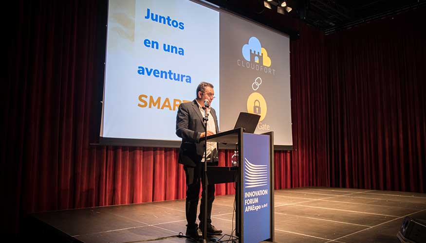 El evento finaliz con la presentacin de innovaciones del sector, como por ejemplo el sistema Cloudfort de New Gate Technical...