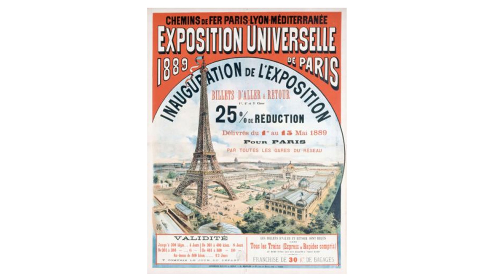 Exposicin Universal de Paris, 1889. Museo Carnavalet, Historia de Paris