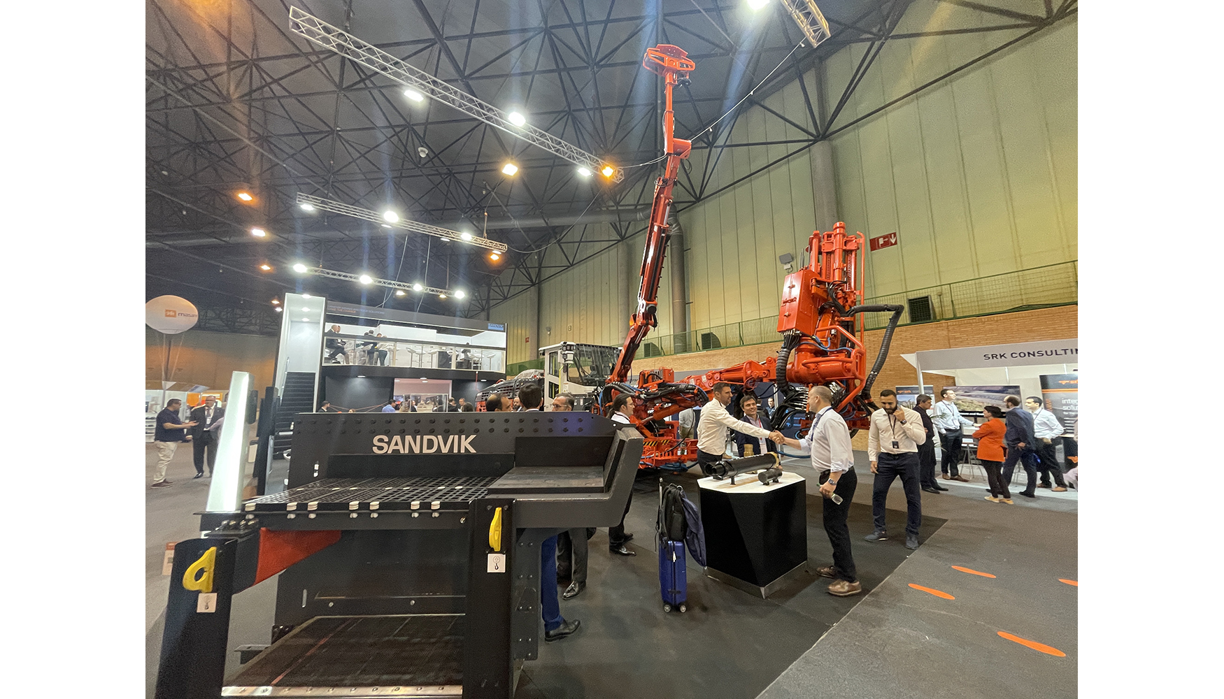 Stand de Sandvik en el MMH 2022