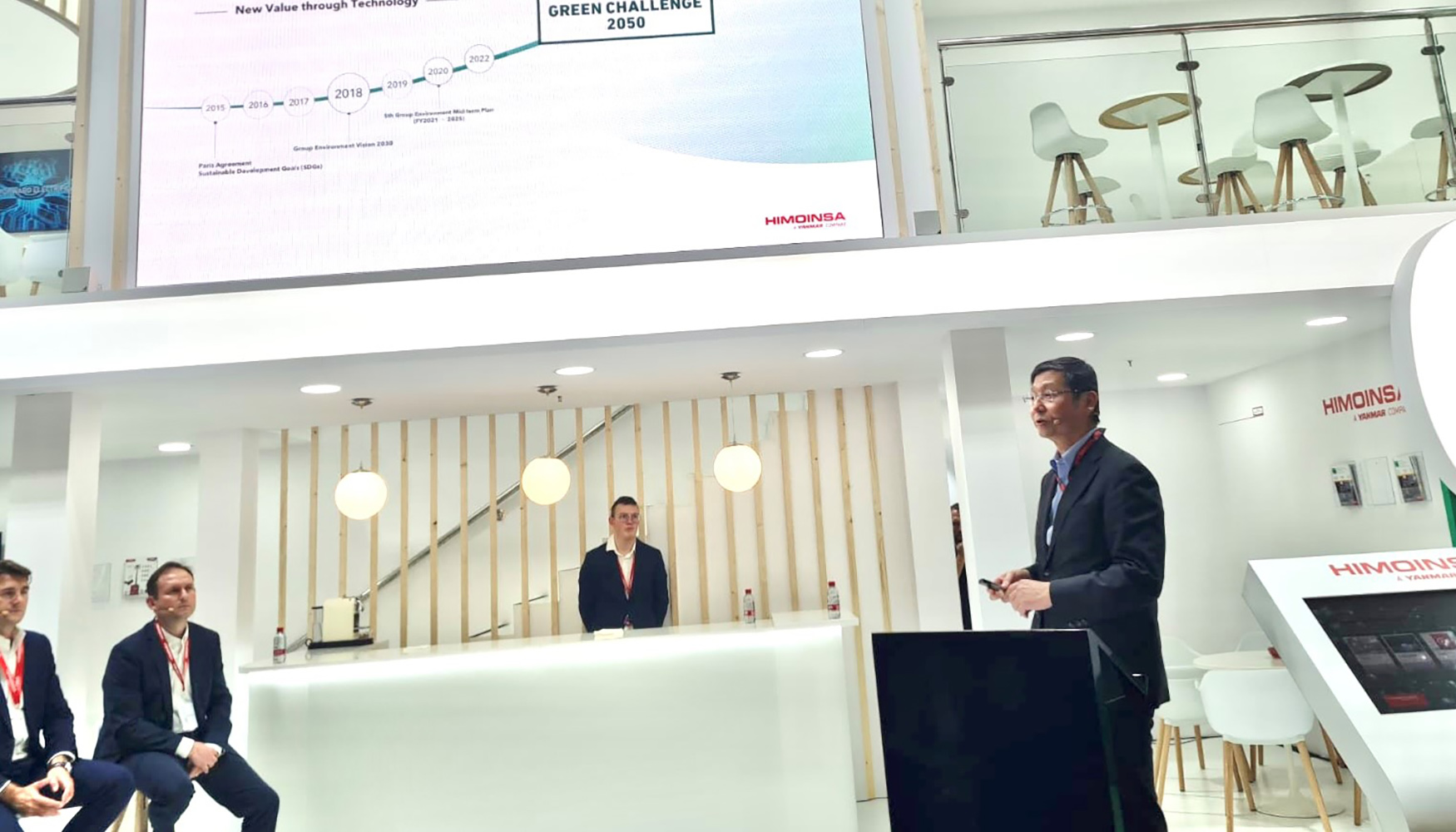 Tetsuya Yamamoto, Diretor Executivo e COO da Yanmar Holdings