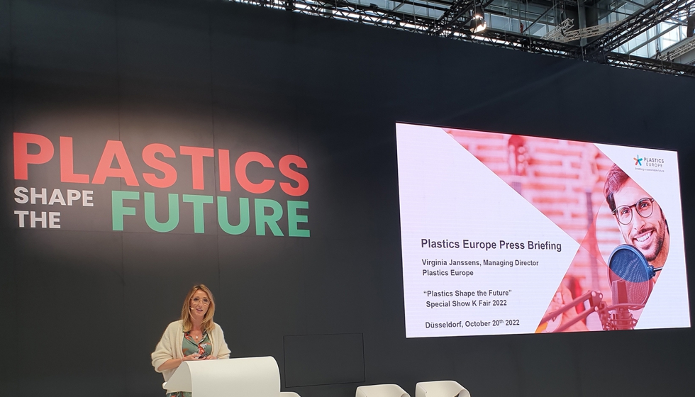 Virginia Janssens, directora general de Plastics Europe