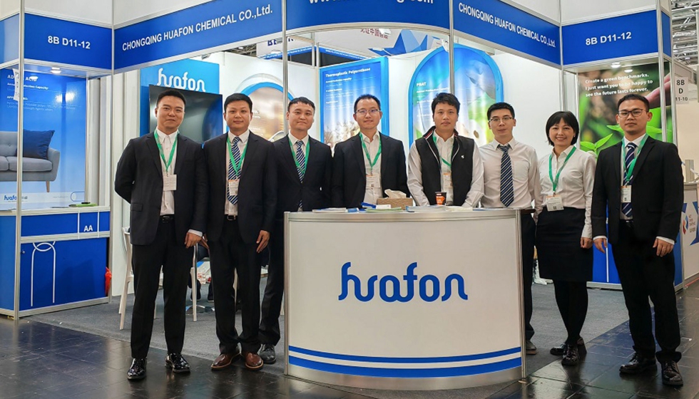 Equipo comercial internacional de Huafon en K 2022