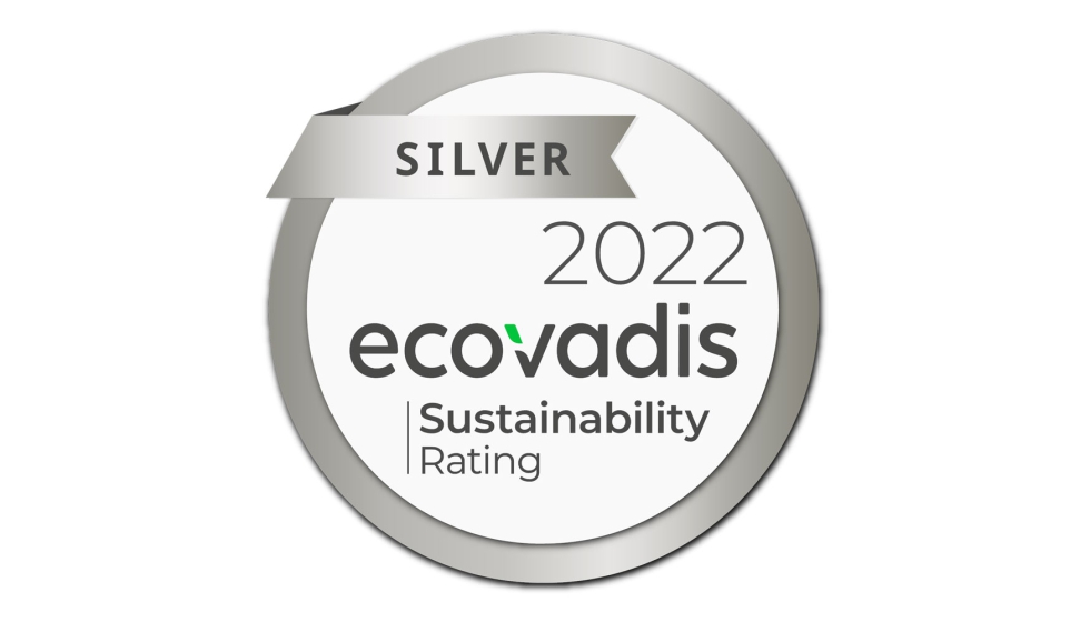 Kiefel recibi la medalla de plata de EcoVadis por su gestin de la sostenibilidad.  EcoVadis/Kiefel GmbH