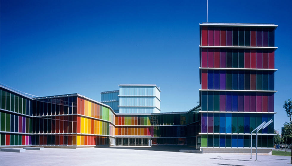 Imagen del MUSAC Centro de Arte Contemporneo de Castilla y Len construido en 2005